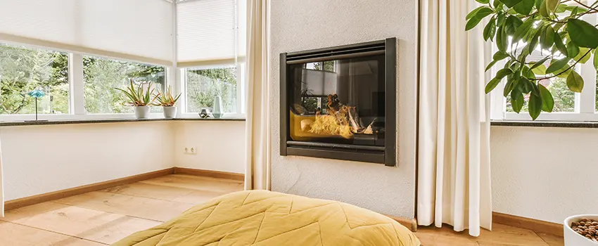 Residential Fireplace Ceramic Glass Installation in Laurel, MD