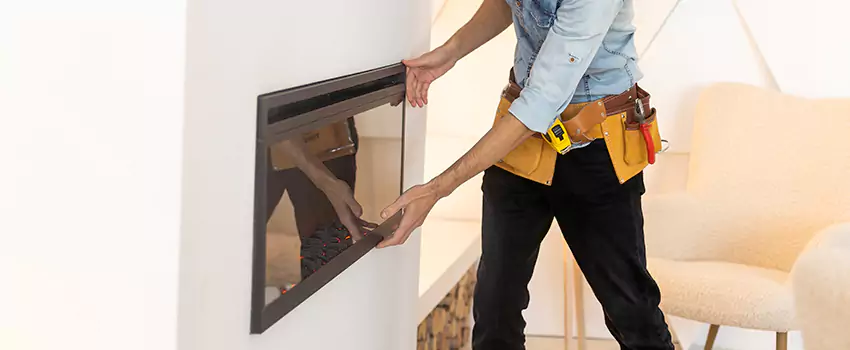 Metal Fireplace Installation in Laurel, Maryland