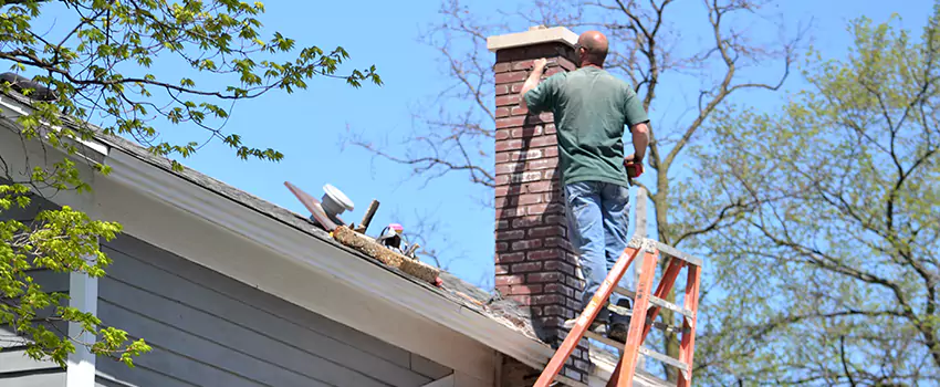 Vinyl and PVC Chimney Flashing Installation in Laurel, MD