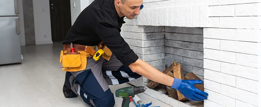 Fireplace Damaged Damper Frame Repair Services in Laurel, Maryland